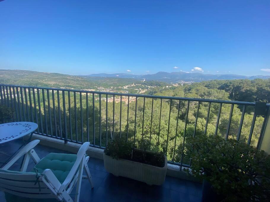 2-Room 60 M², Panoramic View, 2 Balconies, 50M Pool Cagnes-sur-Mer Exterior foto