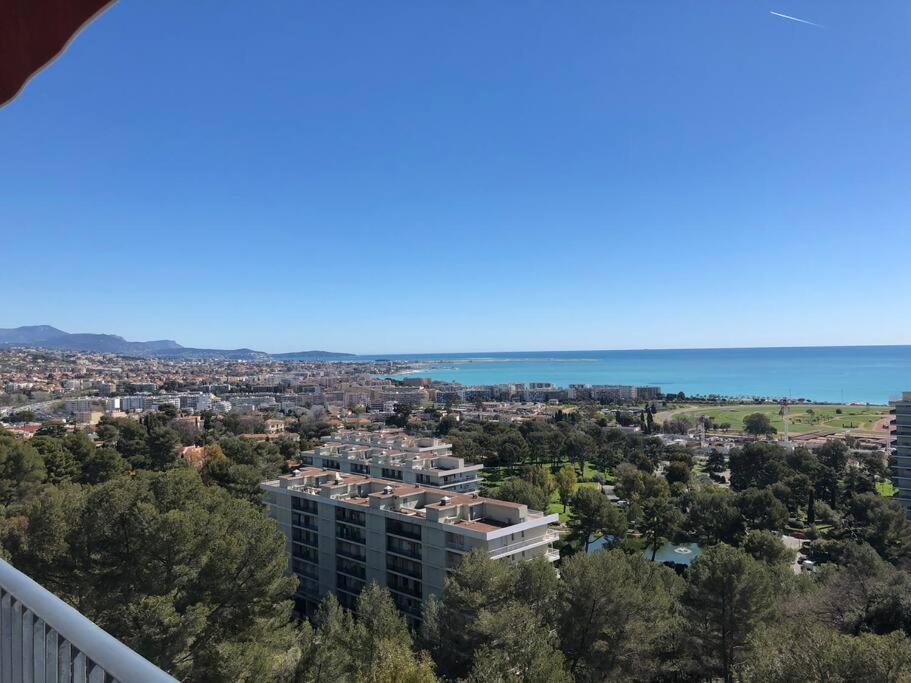 2-Room 60 M², Panoramic View, 2 Balconies, 50M Pool Cagnes-sur-Mer Exterior foto